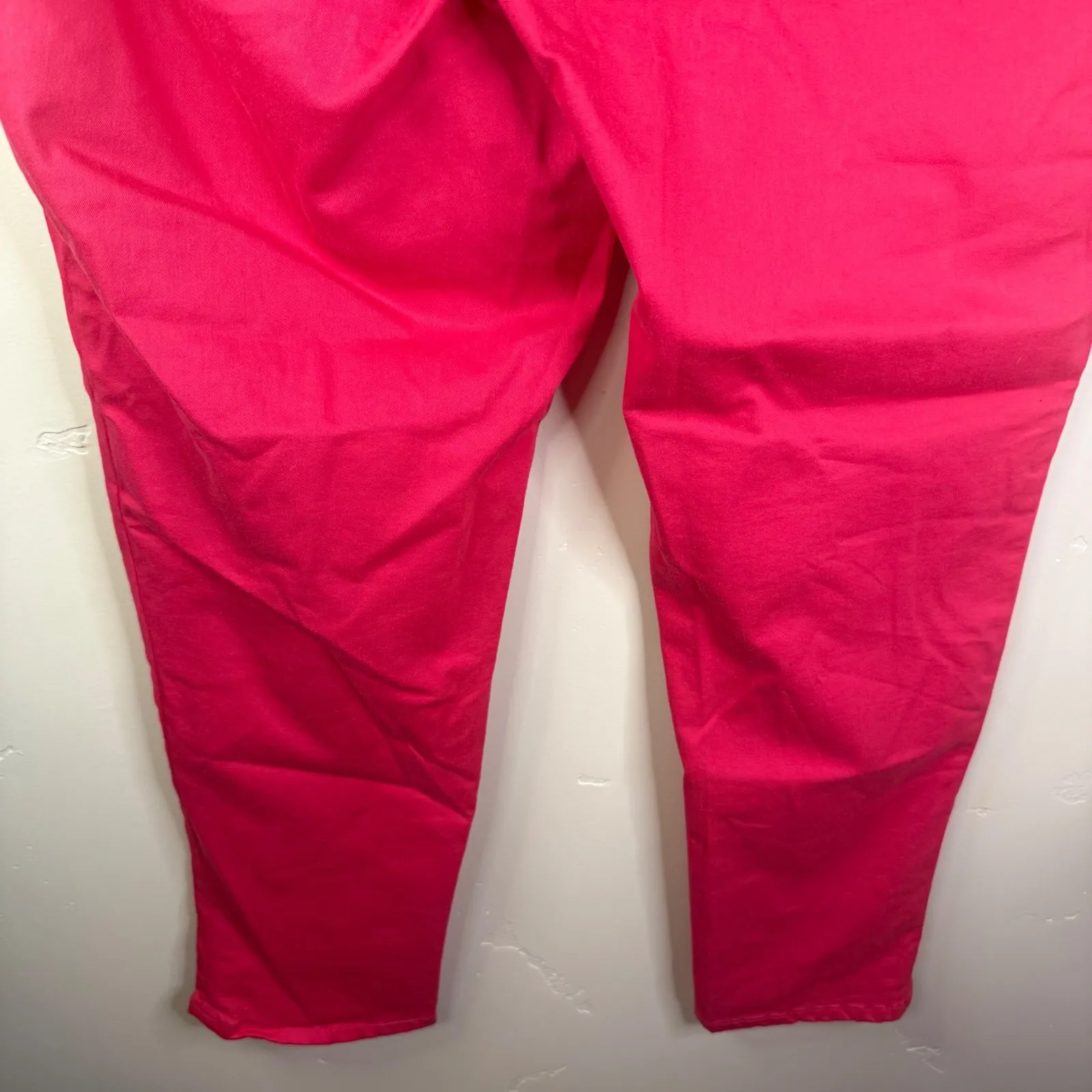 Draper James RSVP Red High Rise Pants Size 14 Womens‎ Career Vacation Wear - Image 6
