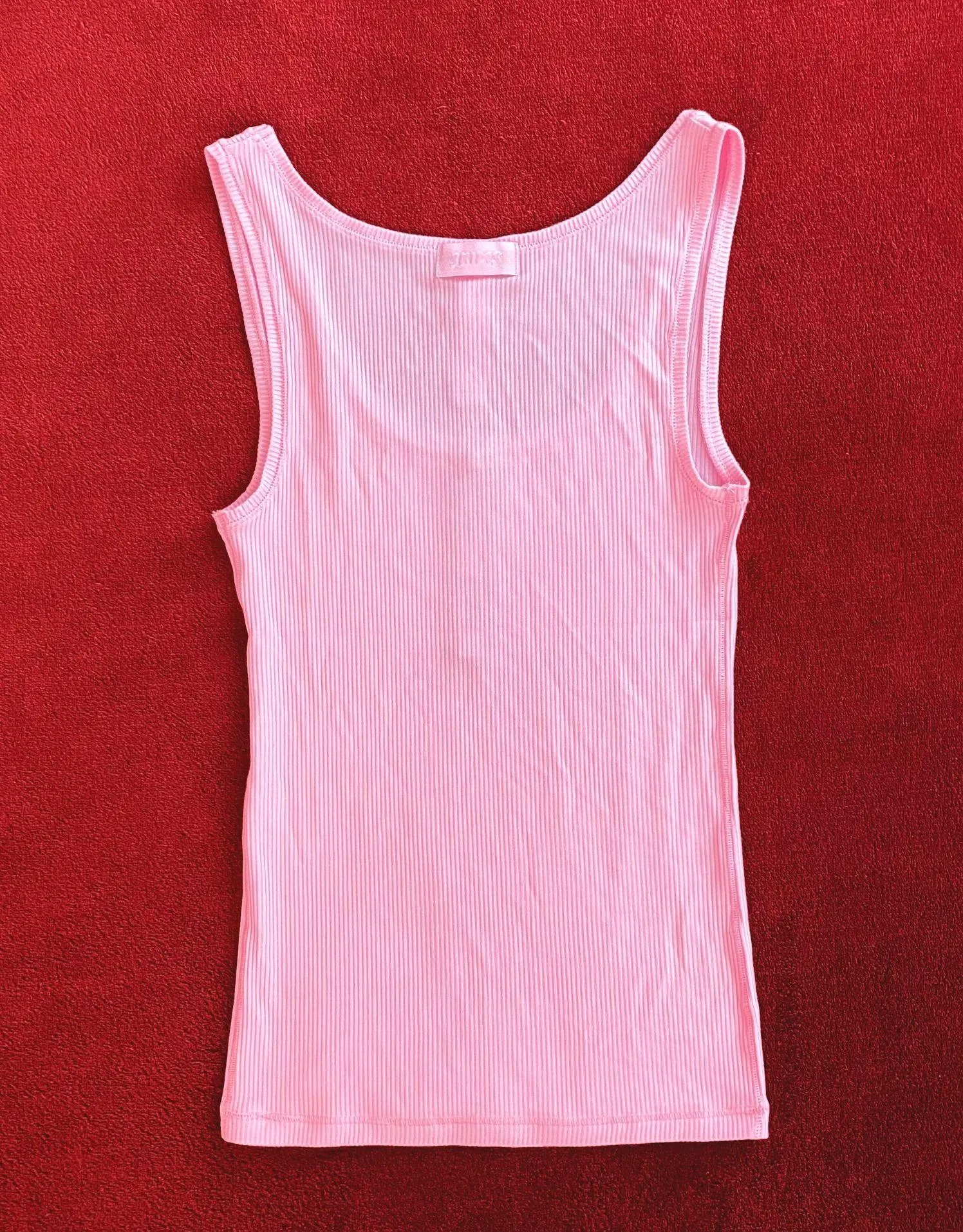 soft lounge tank in bubble gum size XS - Image 5