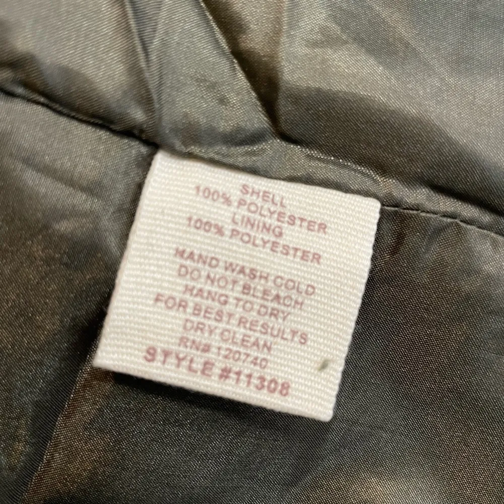 Hem & Thread Olive Green Jacket Utility Dress Medium - Image 5