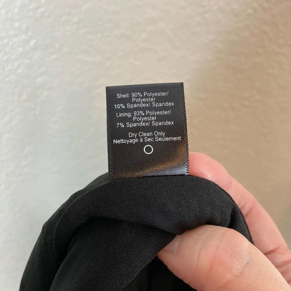 Dress The Population black sequin sheath maxi  long dress womens size L Mob Wife - Image 13