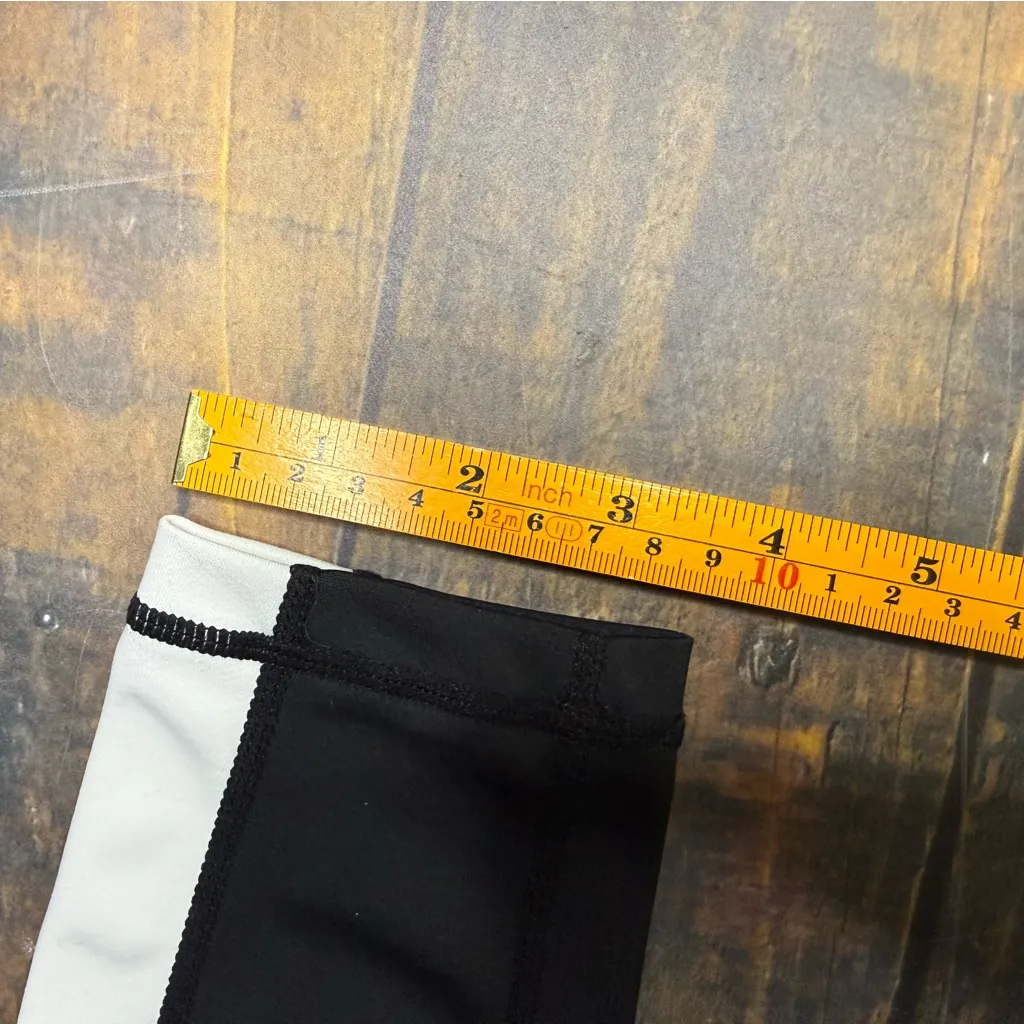 AllFenix Gigi 7/8 Leggings Black White High Rise Yoga Workout Activewear Size S - Image 11