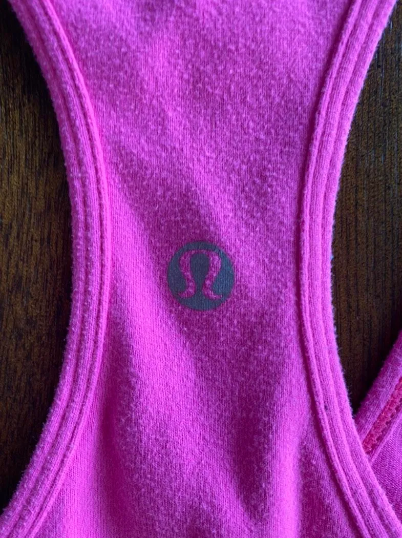 Lululemon Hot Pink Tank Top - Image 3