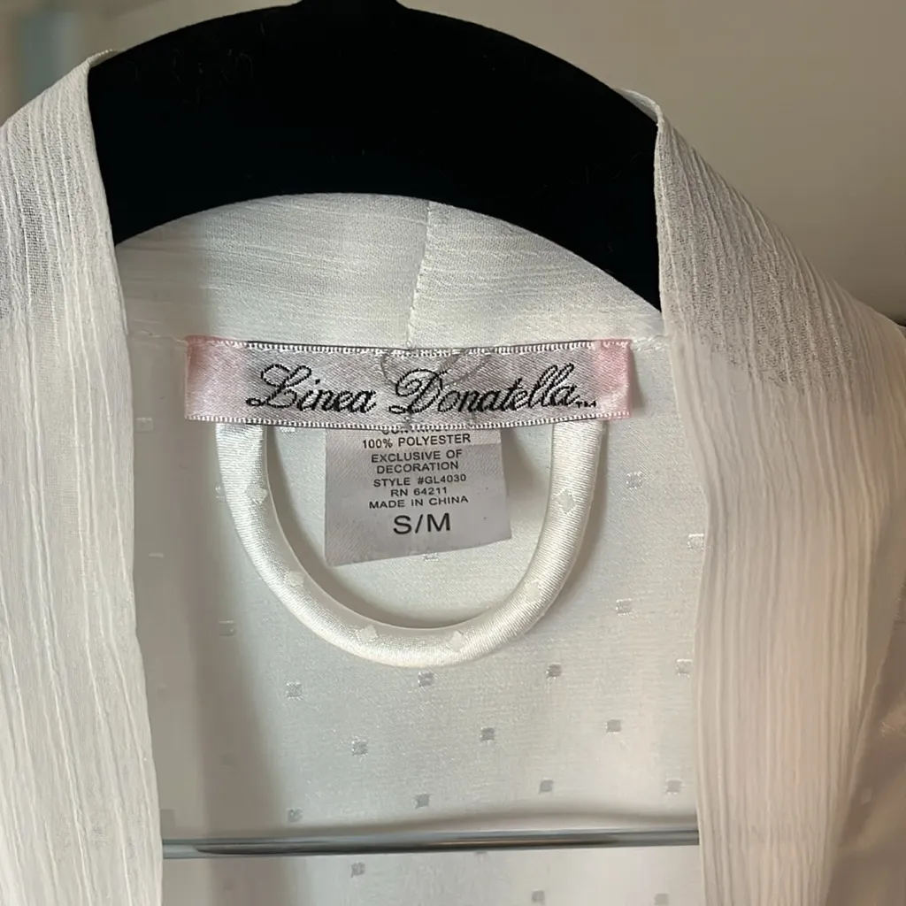 Linea Donatella peignoir robe size S/M - Image 8