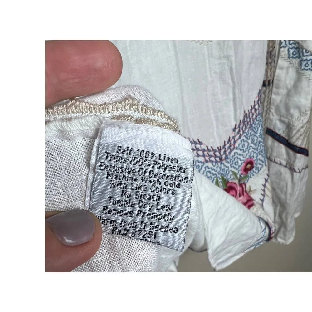 Johnny Was Sabine Novelle Embroidered Vest Sz. S - Image 11