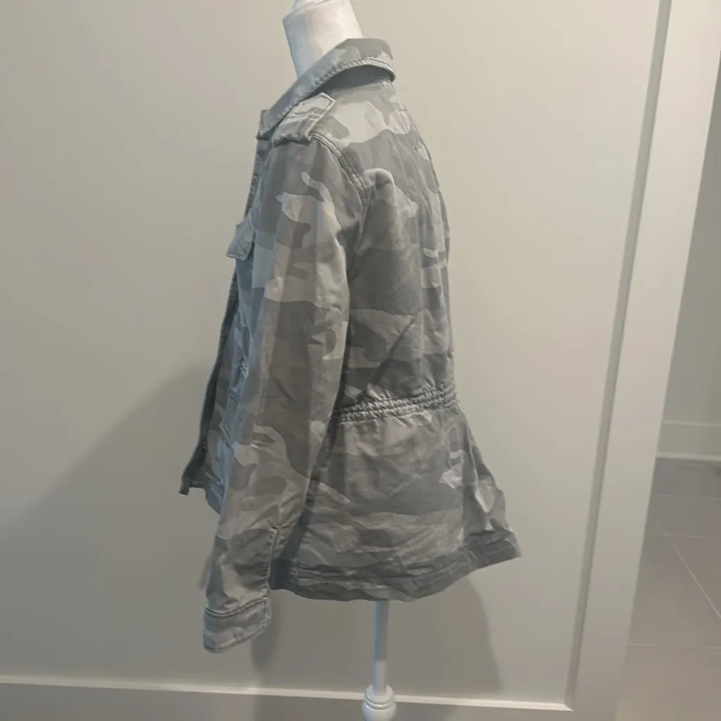 NWT Abercrombie and Fitch Cotton Camouflage Jacket Sz L - Image 3