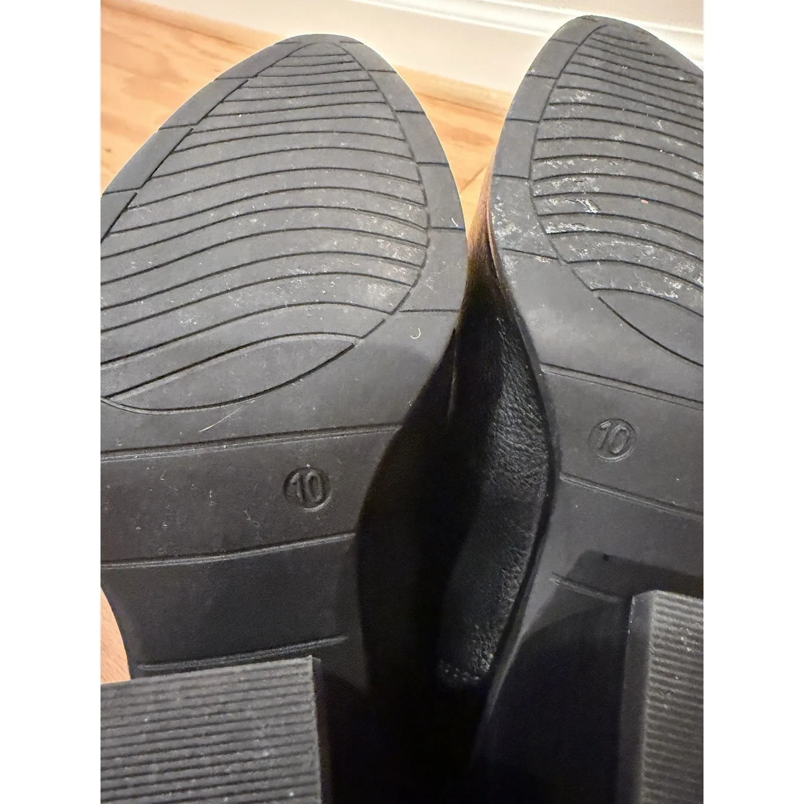 Michael Shannon Booties Black Ankle Boot Size 10 - Image 6