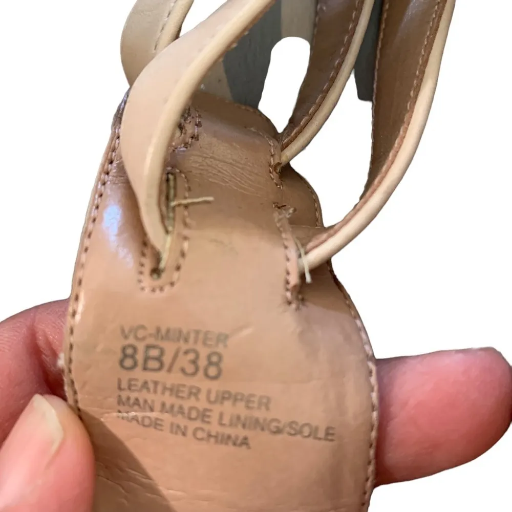 VINCE Camuto Conical studs march down the T-strap of an edgy sandal set - Image 7