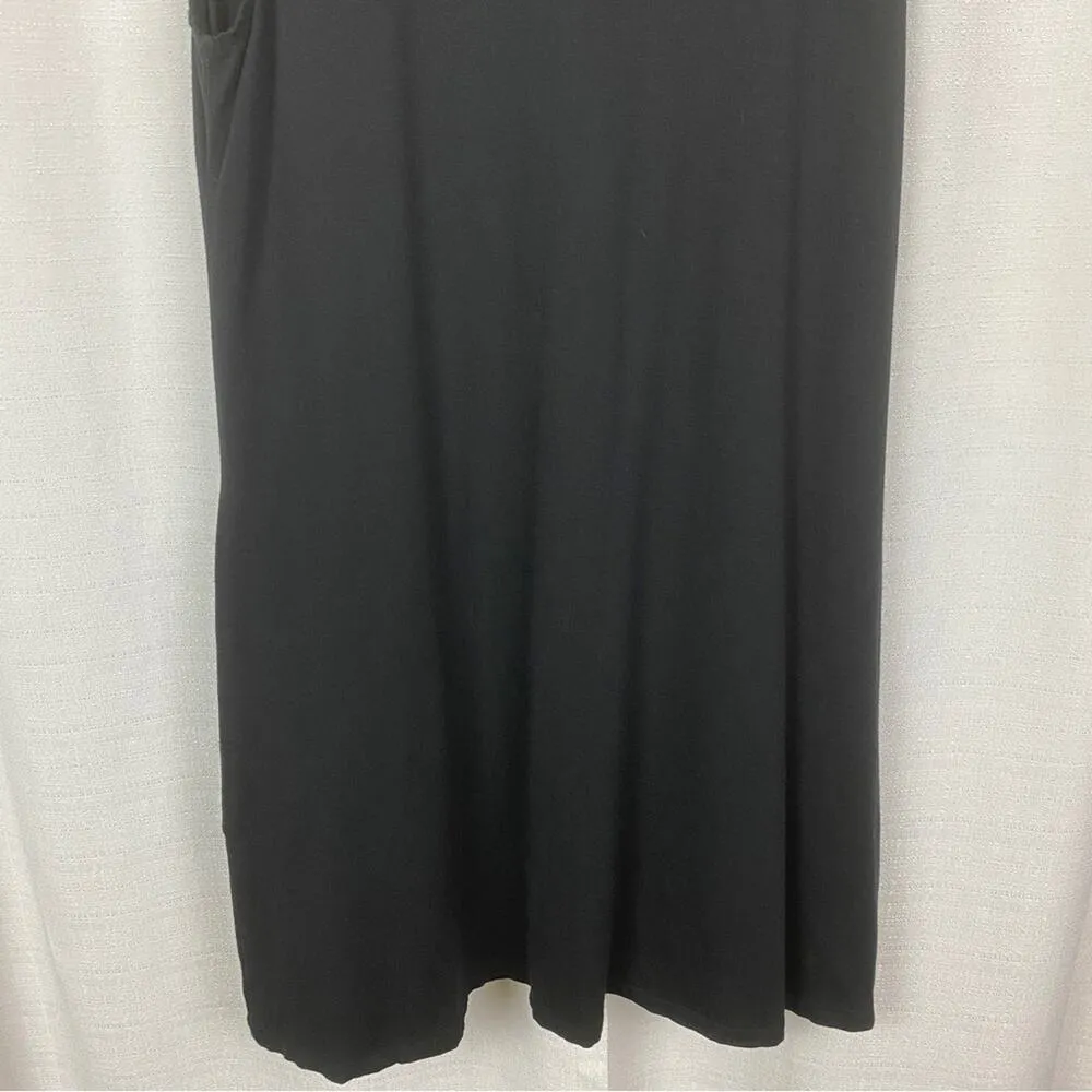 Eileen Fisher Black Drape Front Knit Vest Sz.S - Image 14
