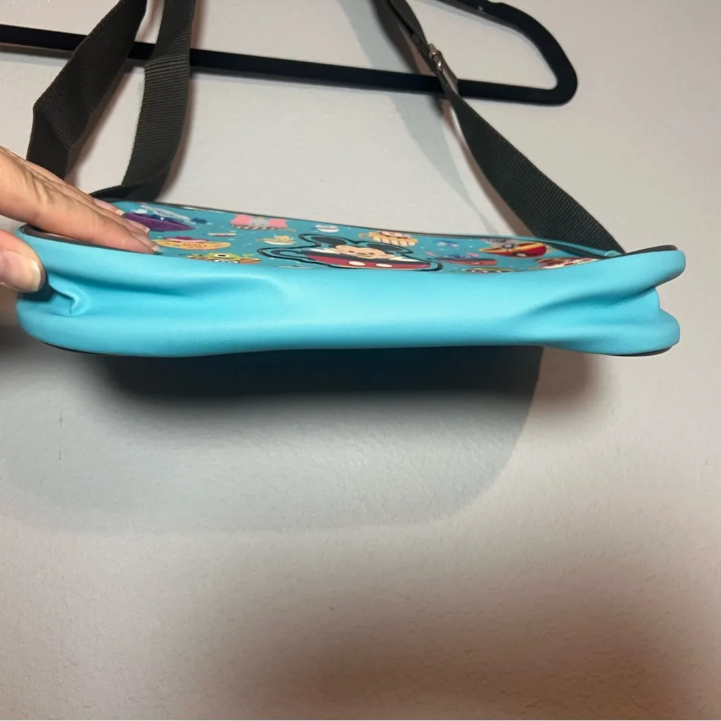 Disney World Parks 50th Anniversary Crossbody Bag Magic Kingdom Cuties Blue - Image 4