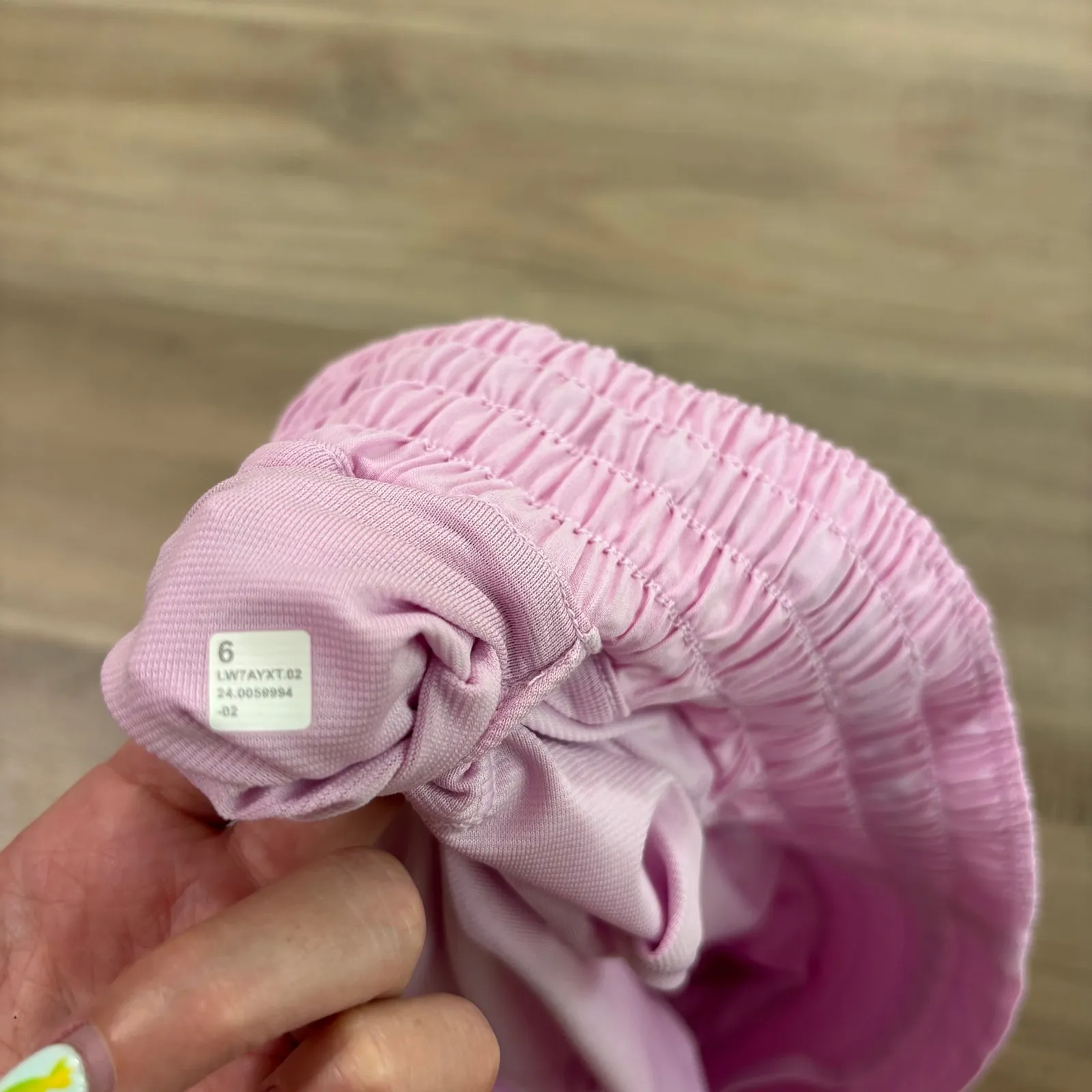 Lululemon Hotty Hot High-Rise Lined Short 4" Light Pink Women Size 6 - Image 4