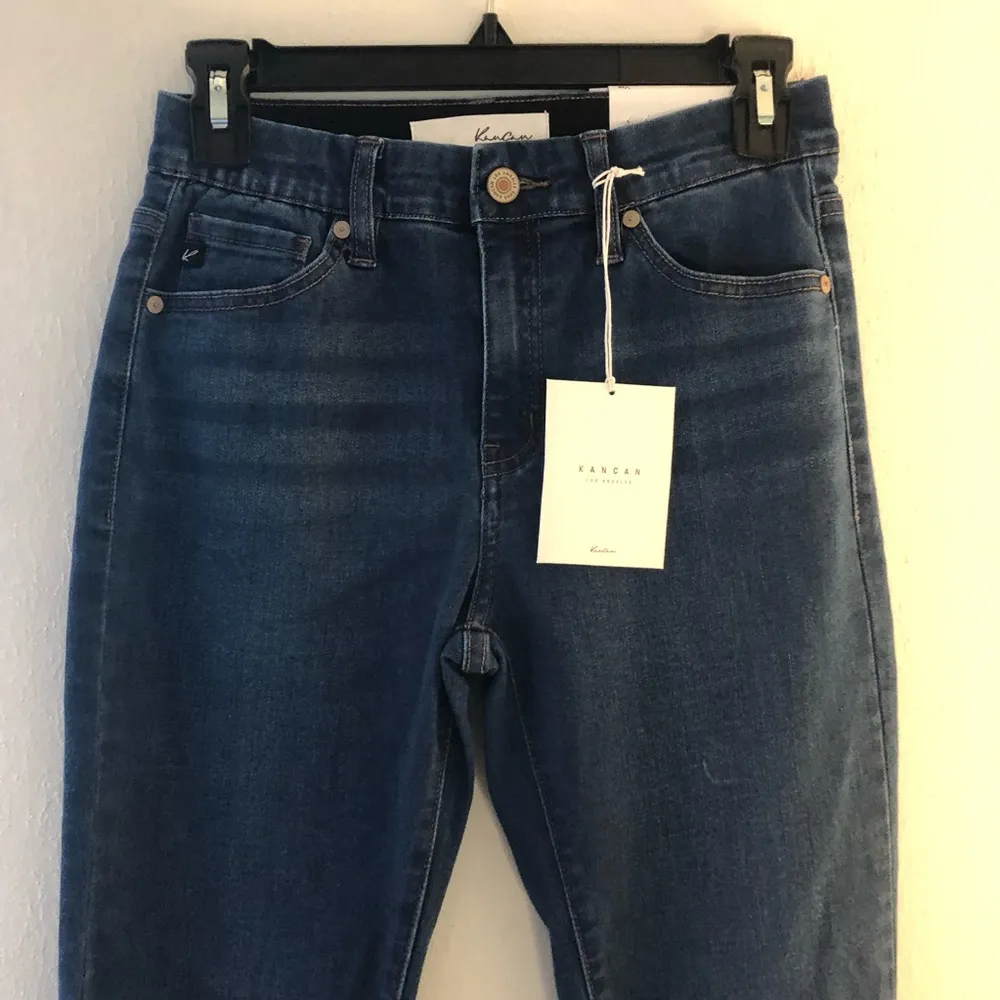 KanCan Jeans Hayden High Rise Ankle Skinny Dark Wash Sz 5/26 BNWT Style KC7312M - Image 5