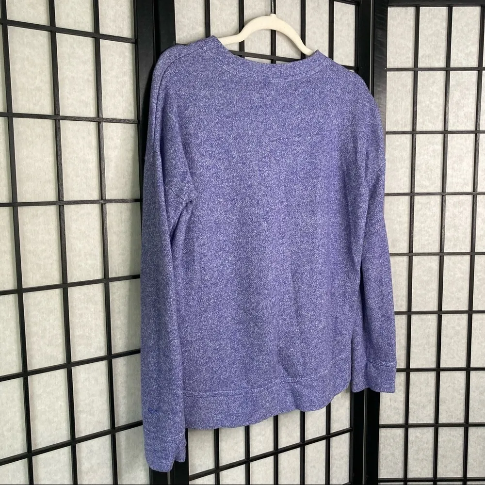 Everlast Graphic Inspire Long Sleeve Swatshirt Purple Small - Image 5