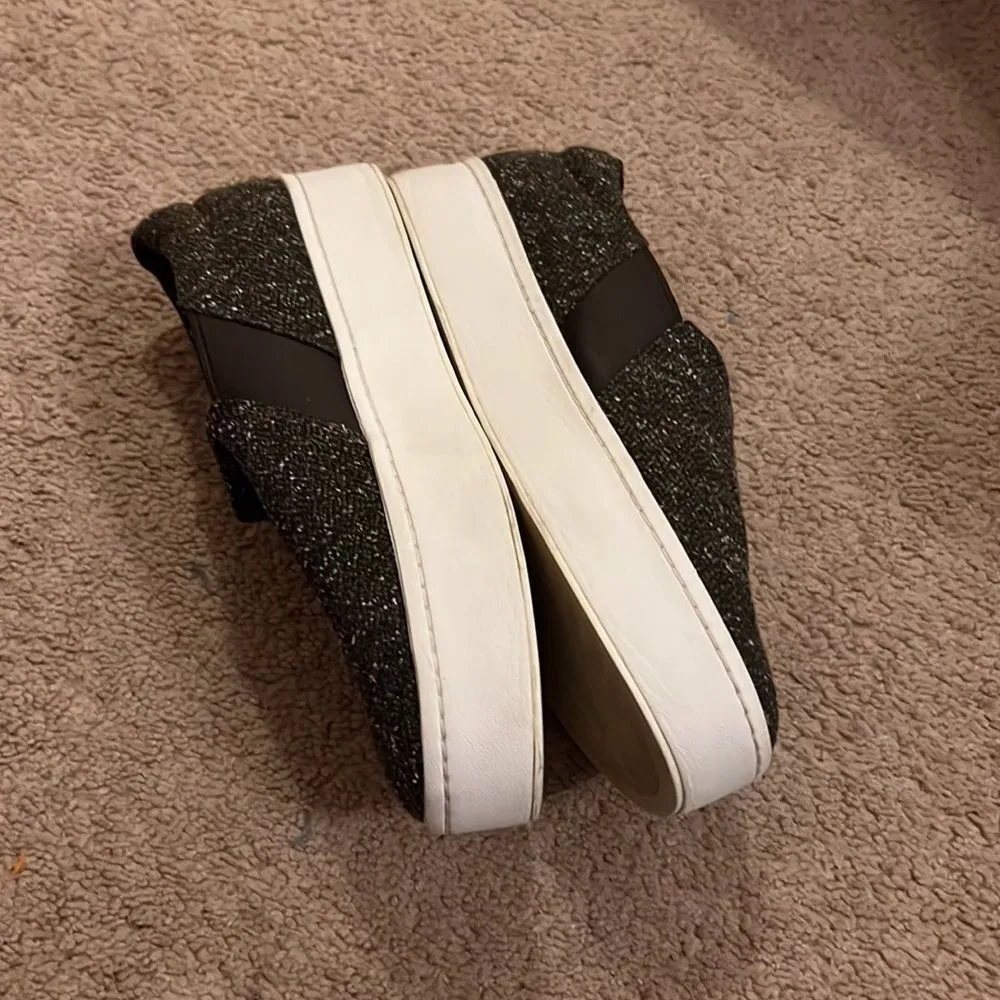 Vince chocolate brown tweed platform sneaker 9 - Image 3