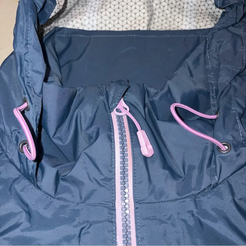 Mountain Hardwear Blue Rain Jacket Windbreaker size Small - Image 7