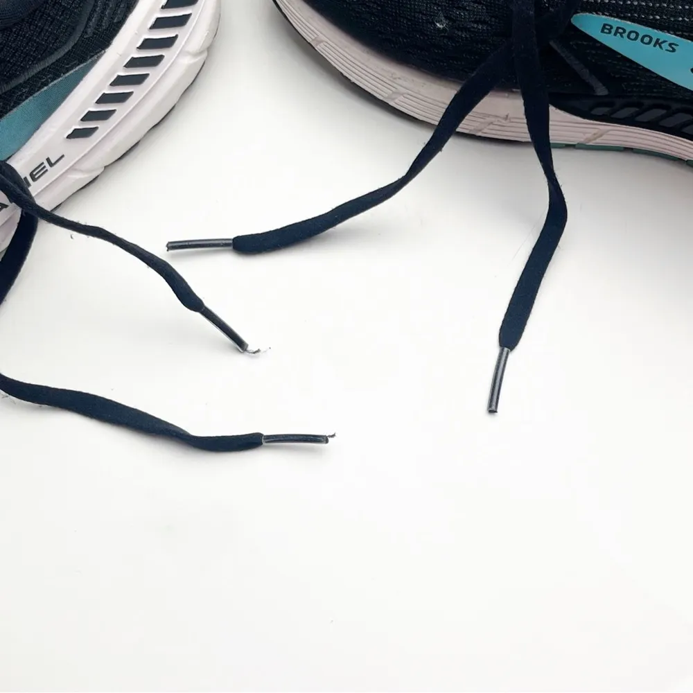 BROOKS Aerial 20 Black Blue Teal Lace Up Athletic Running Shoes, Size 10B - Image 10