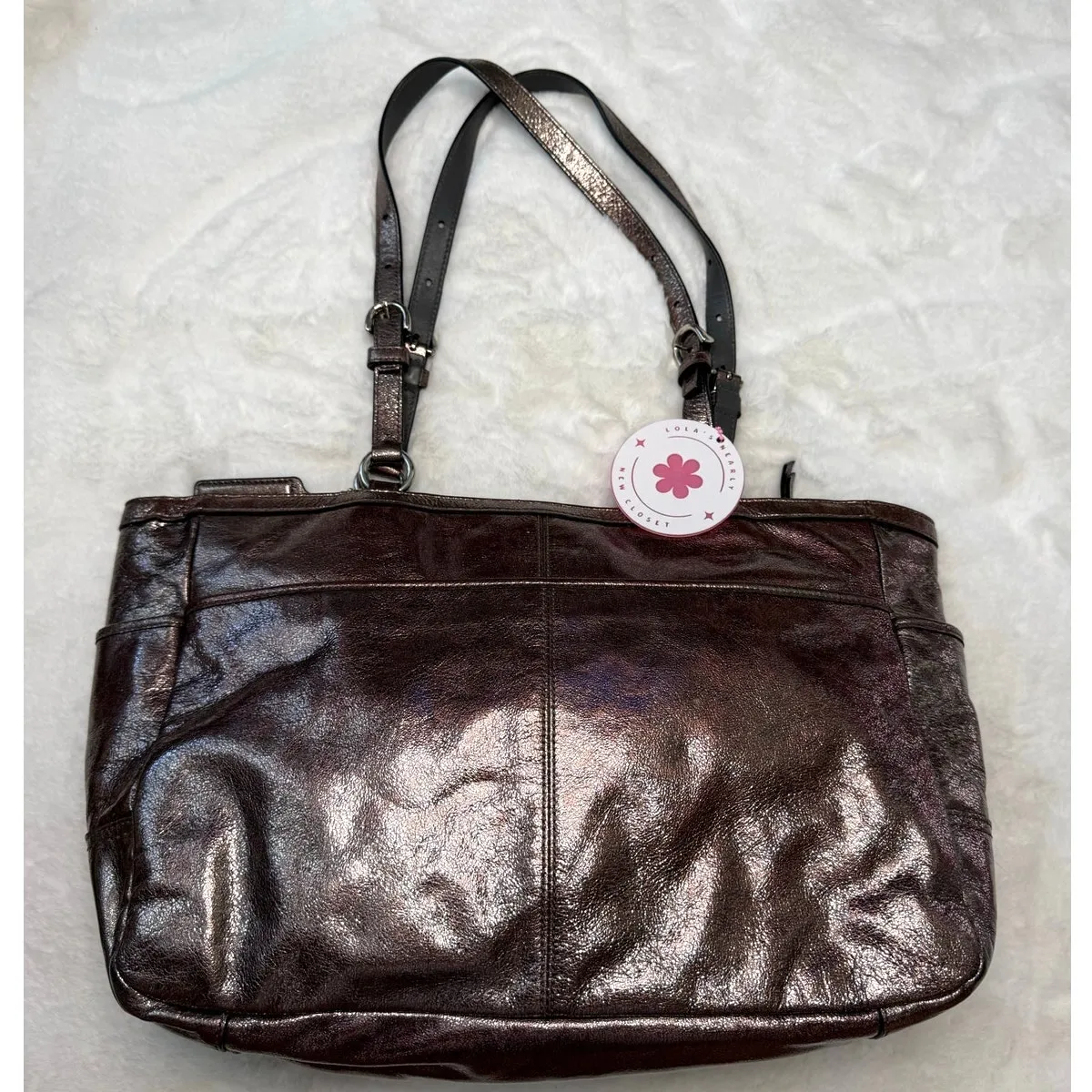 COACH Copper F17722 East West Tote - Image 2