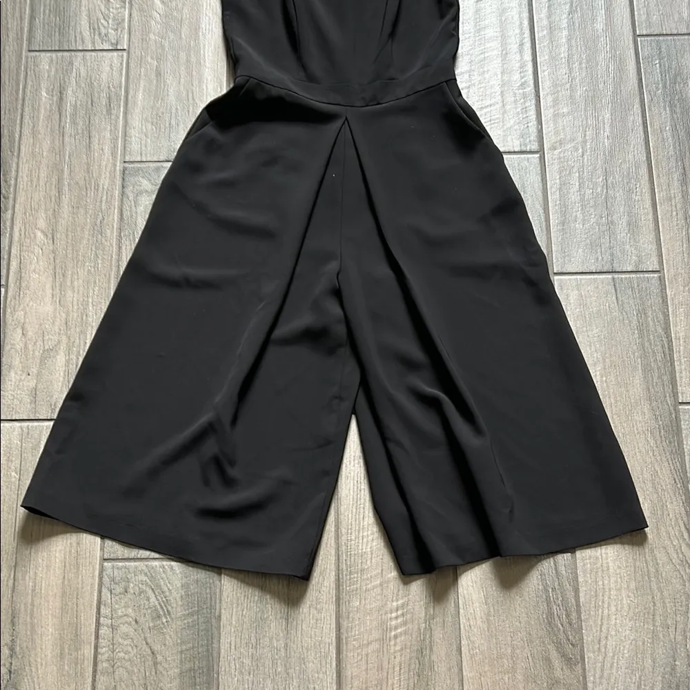 White House Black Market Black Culotte Jumpsuit - Image 4
