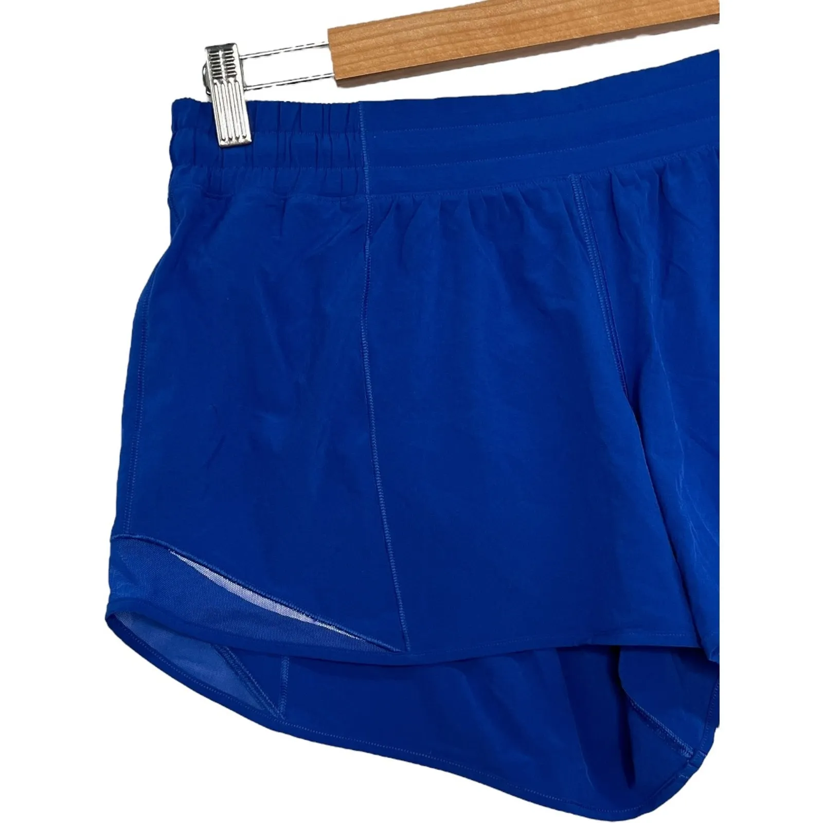 Lululemon Florida Gators Shorts Womens 12 Tall Blue Hotty Hot Athletic Running - Image 8