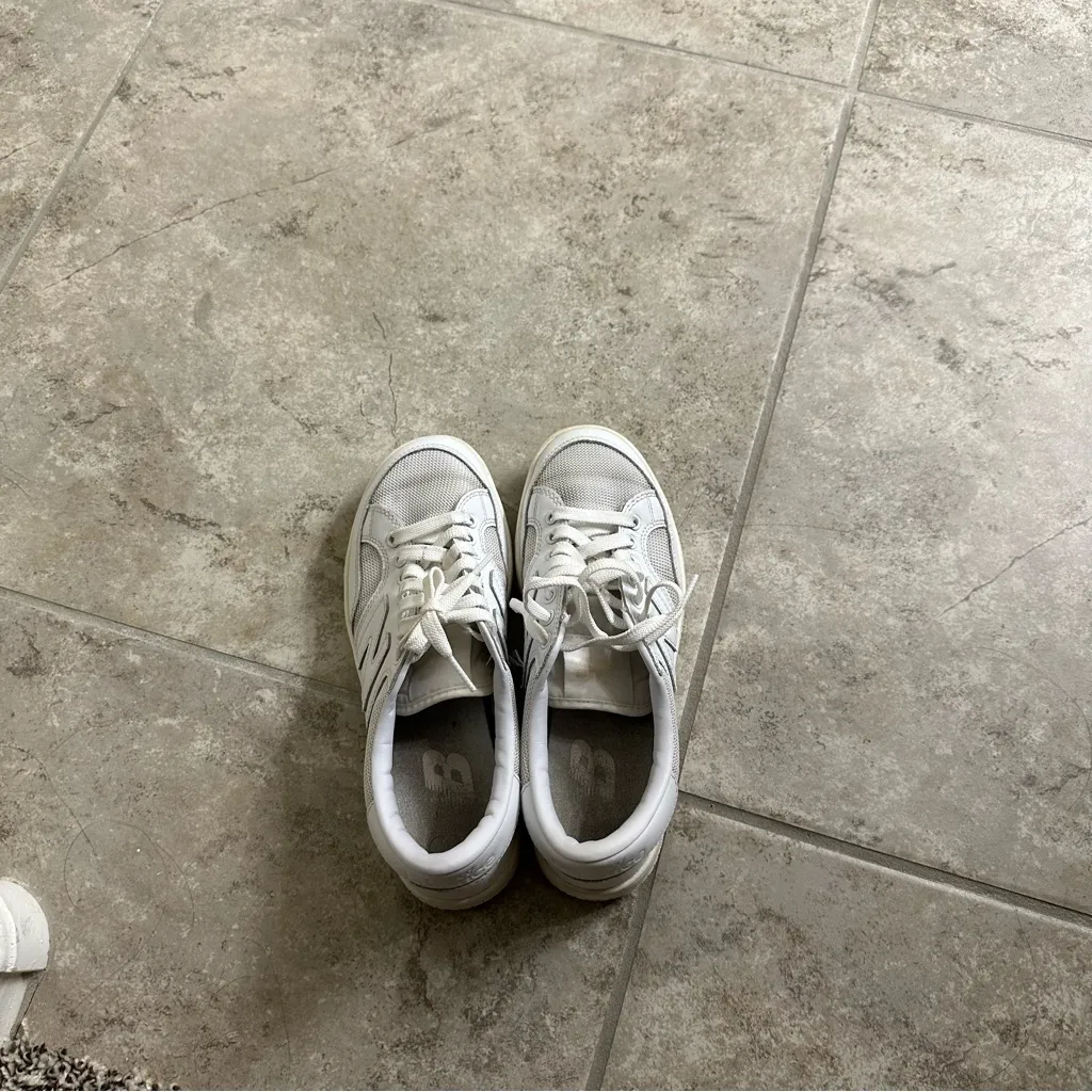 All white new balance pro court cup - Image 4