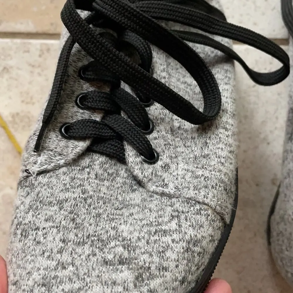 NATORI KNIT SNEAKERS Heather Gray - Image 12