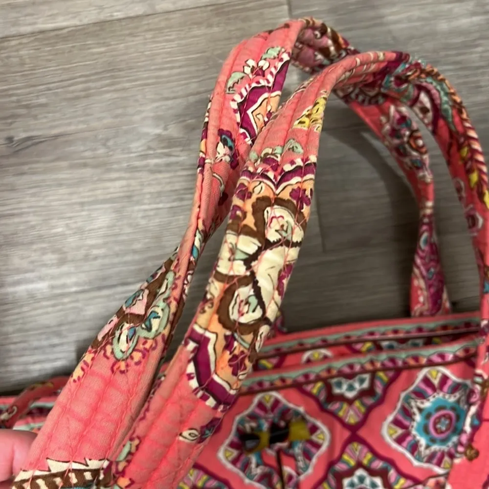Vera Bradley Retired Color - Call Me Coral Large Tote - Image 11