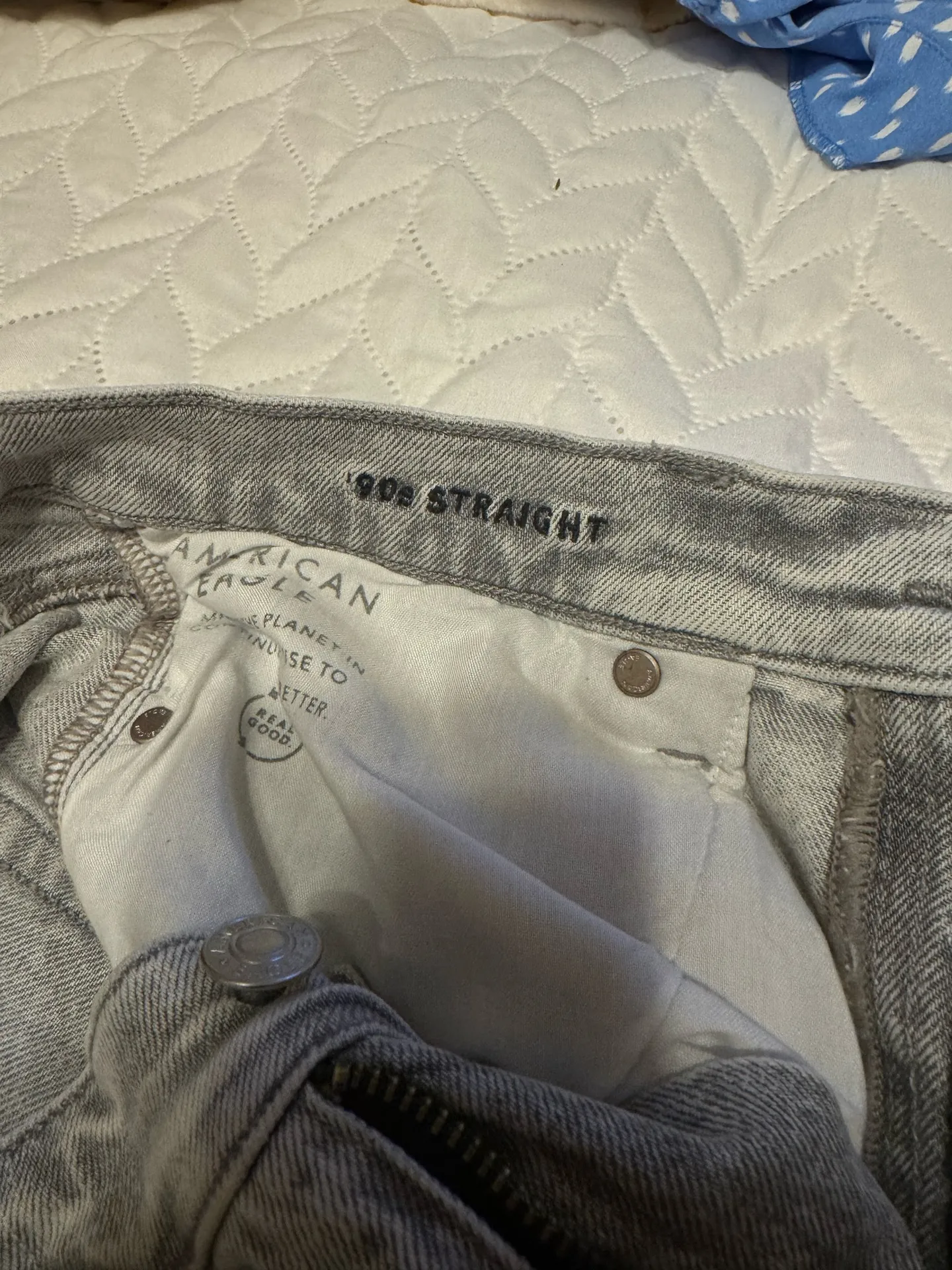 American Eagle Jeans 90s Straight Distressed - Image 3