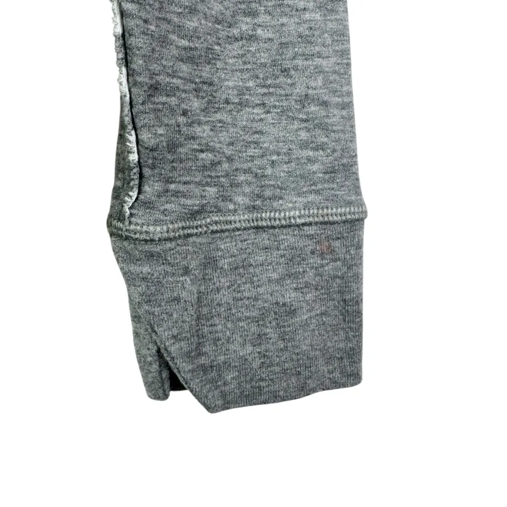 LULULEMON Open Your‎ Heart Long Sleeve II Reversible Gray Striped Heathered XS 4 - Image 4