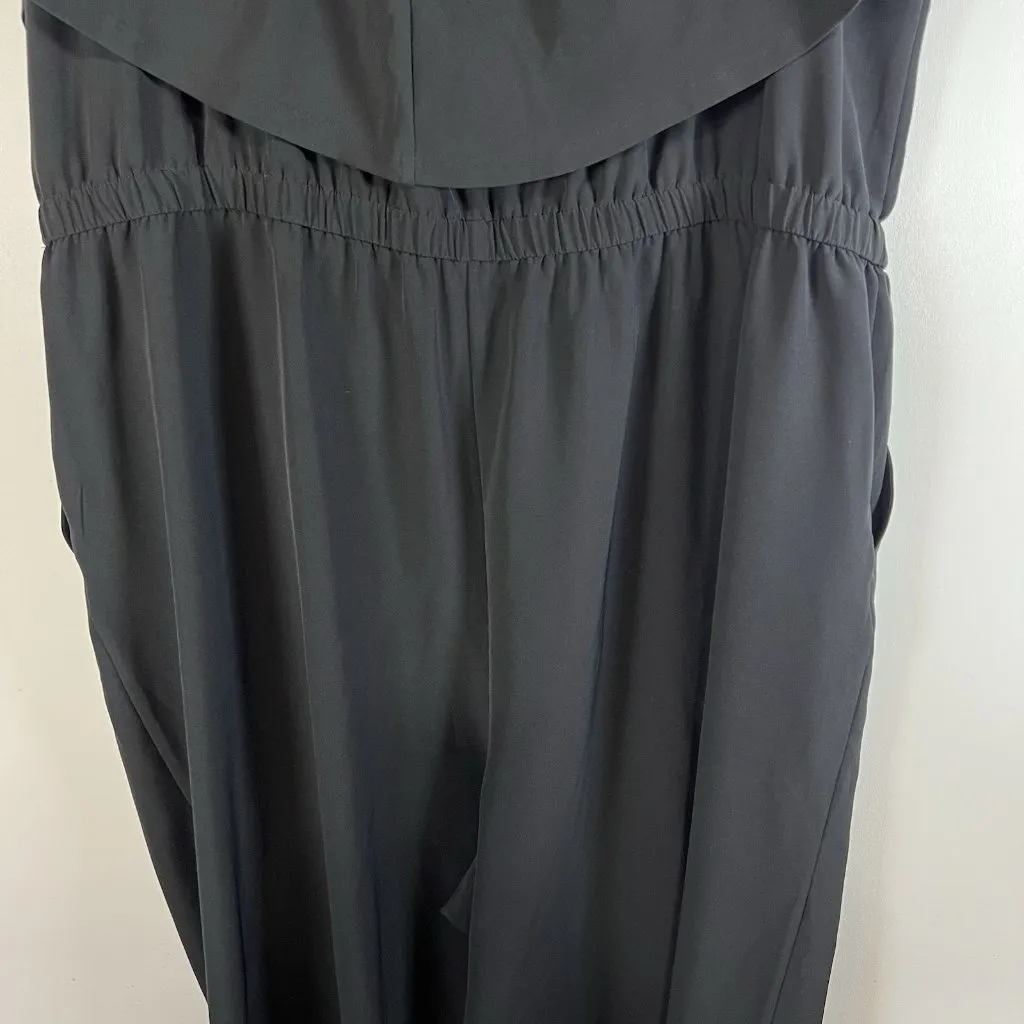 Lane Bryant Womens Size 22/24 Lena Off‎ The Shoulder Jumpsuit Black  Casual - Image 9
