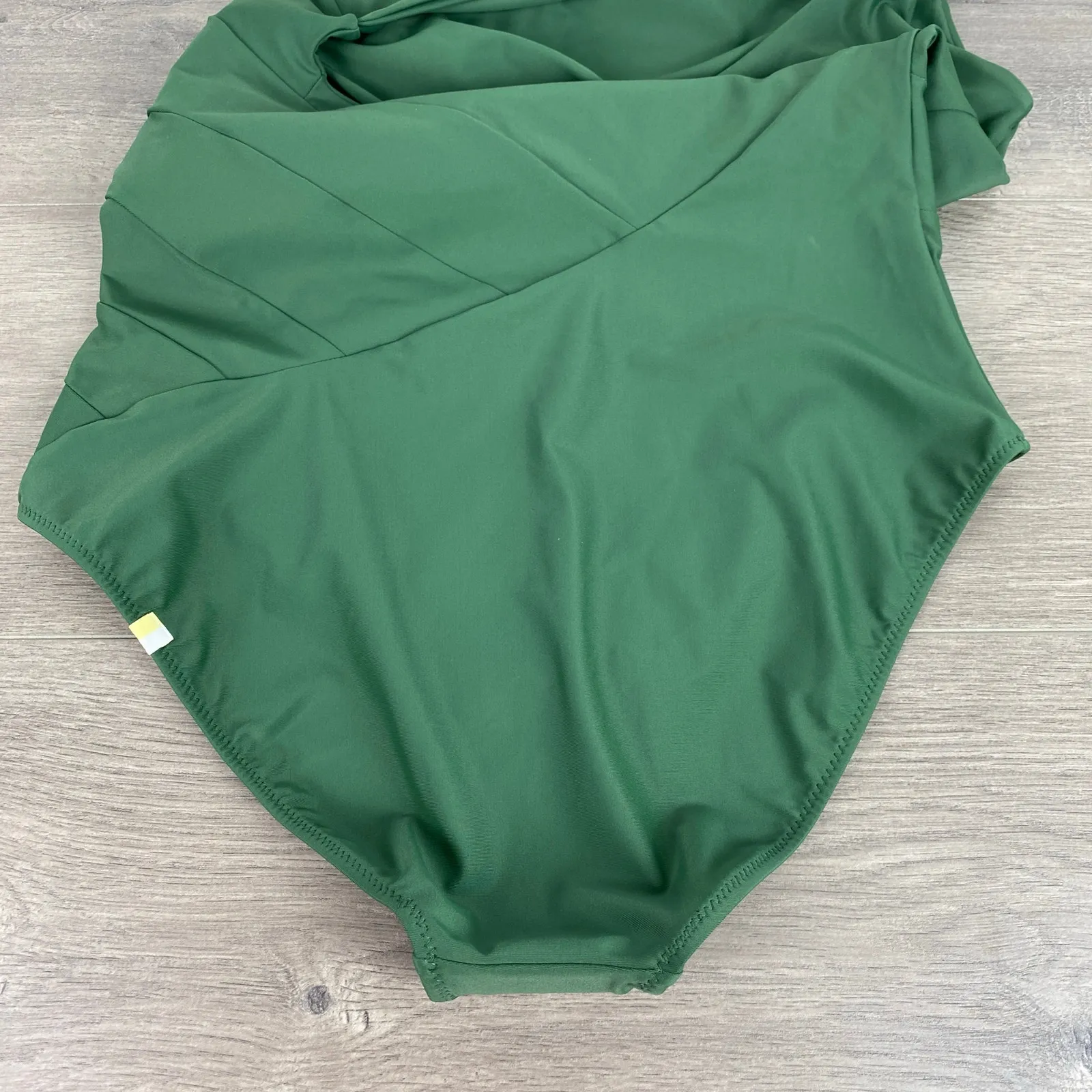 Summersalt Olive Green The Sidestroke One Piece Swimsuit Sz.12 NWT - Image 11