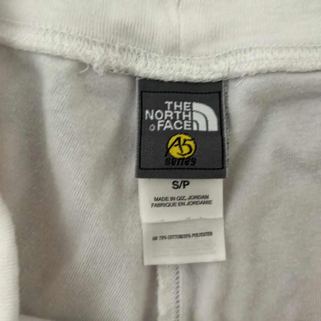 The North Face White Terrycloth A5 Series Shorts - Image 4