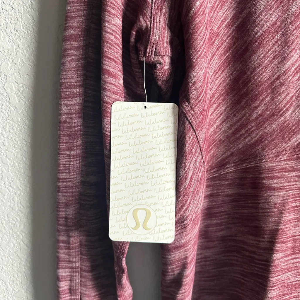 ❤️🆕Lululemon Maroon Grape Red Canto Catch Me 1/2 Zip Pullover Sweatshirt ✨NWT✨ - Image 11