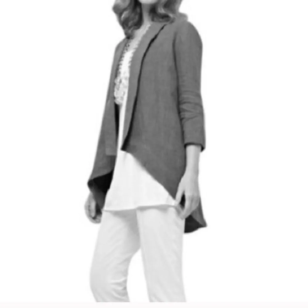 NWT Gray Wool Blend Jacket - Image 2