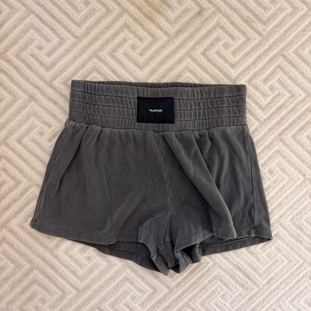 Talentless Steel Grey Boxing Shorts - Image 4