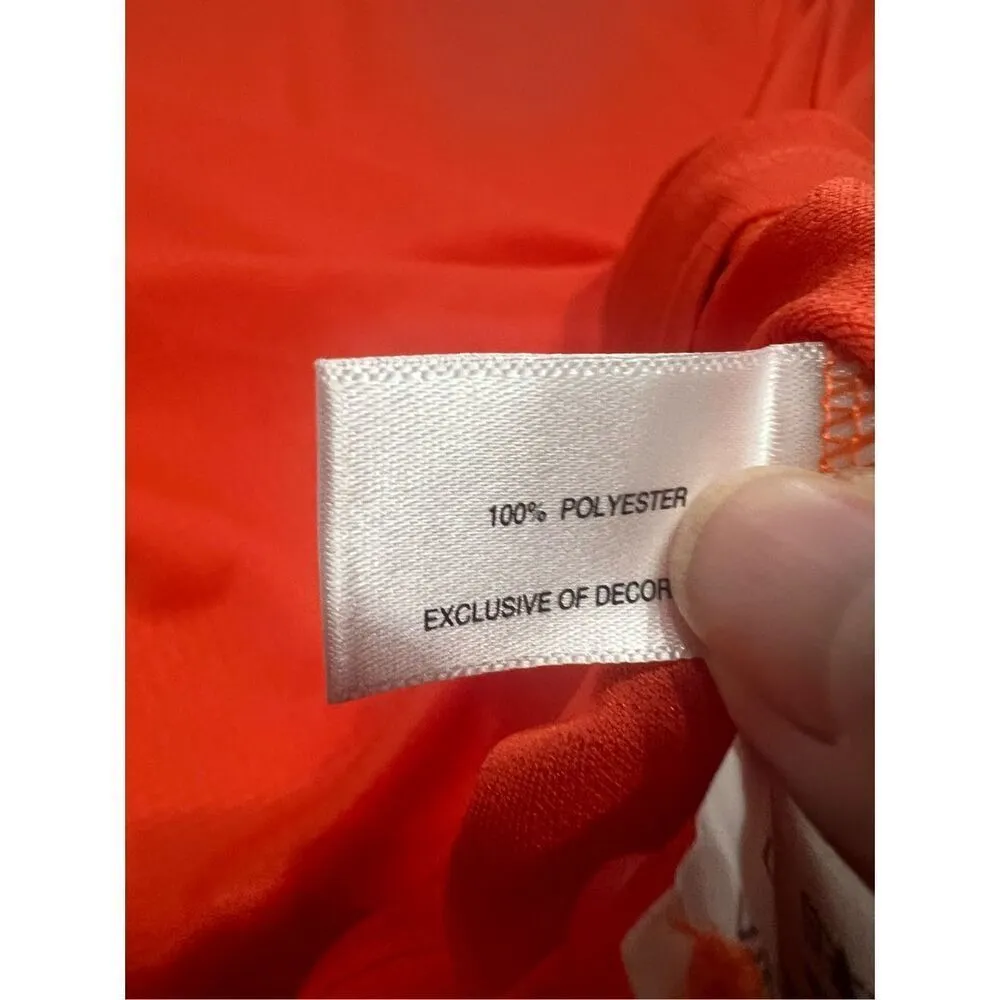 Cutter & Buck Womans  Hersey Reeses  Polo Shirt Sz XXL  Orange  NWT * - Image 4