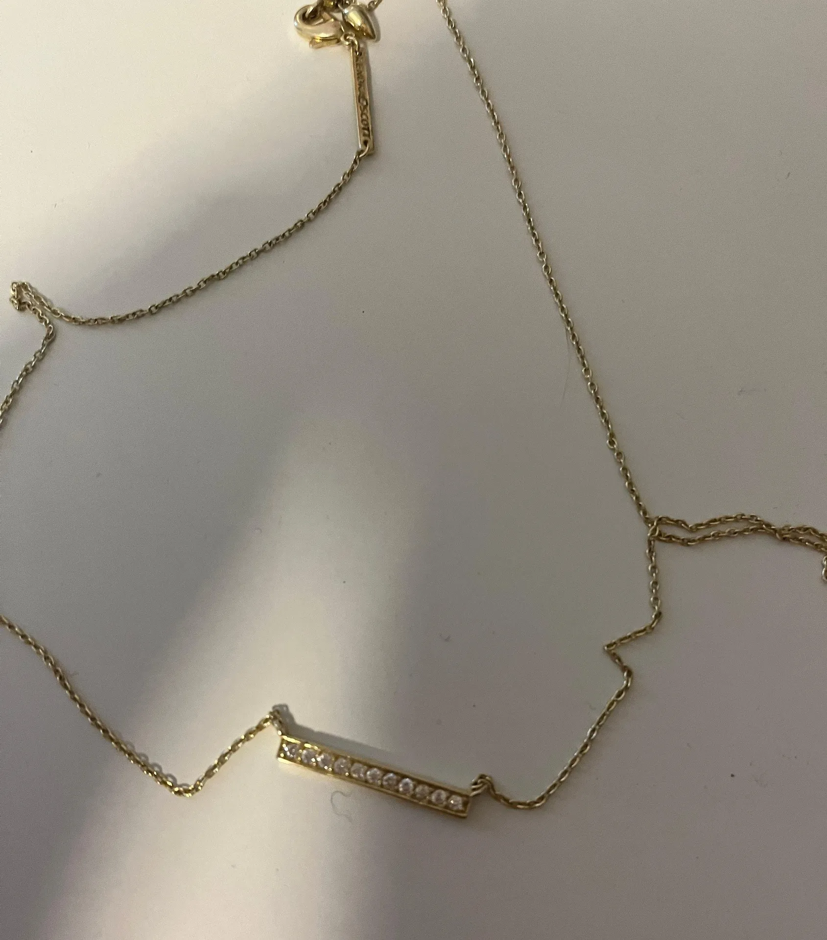 Kendra Scott gold bar necklace - Image 2