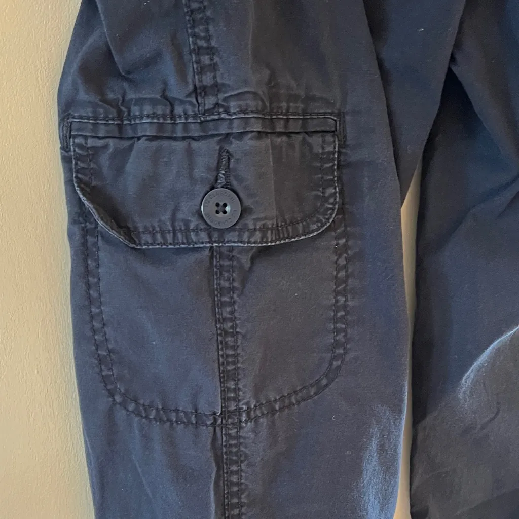 Liz Claiborne Navy Blue Cotton pants Sz. 6 - Image 9