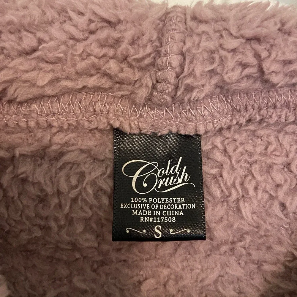 EUC | Cold Crush women’s‎ plush pullover pompom drawstring hoodie — small - Image 3