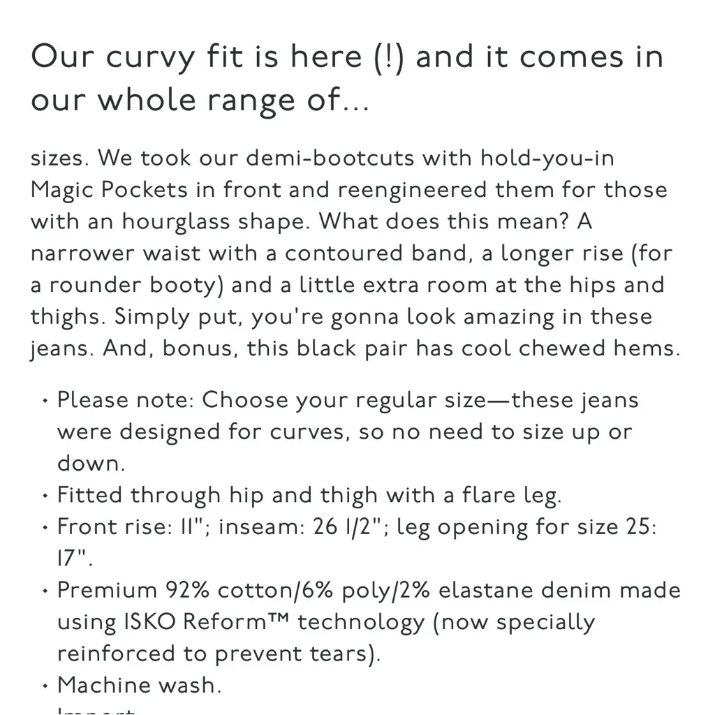 Madewell Curvy Cali-Demi Boot Jeans in Berkeley Black Chewed Hem Edition Size 26 - Image 14