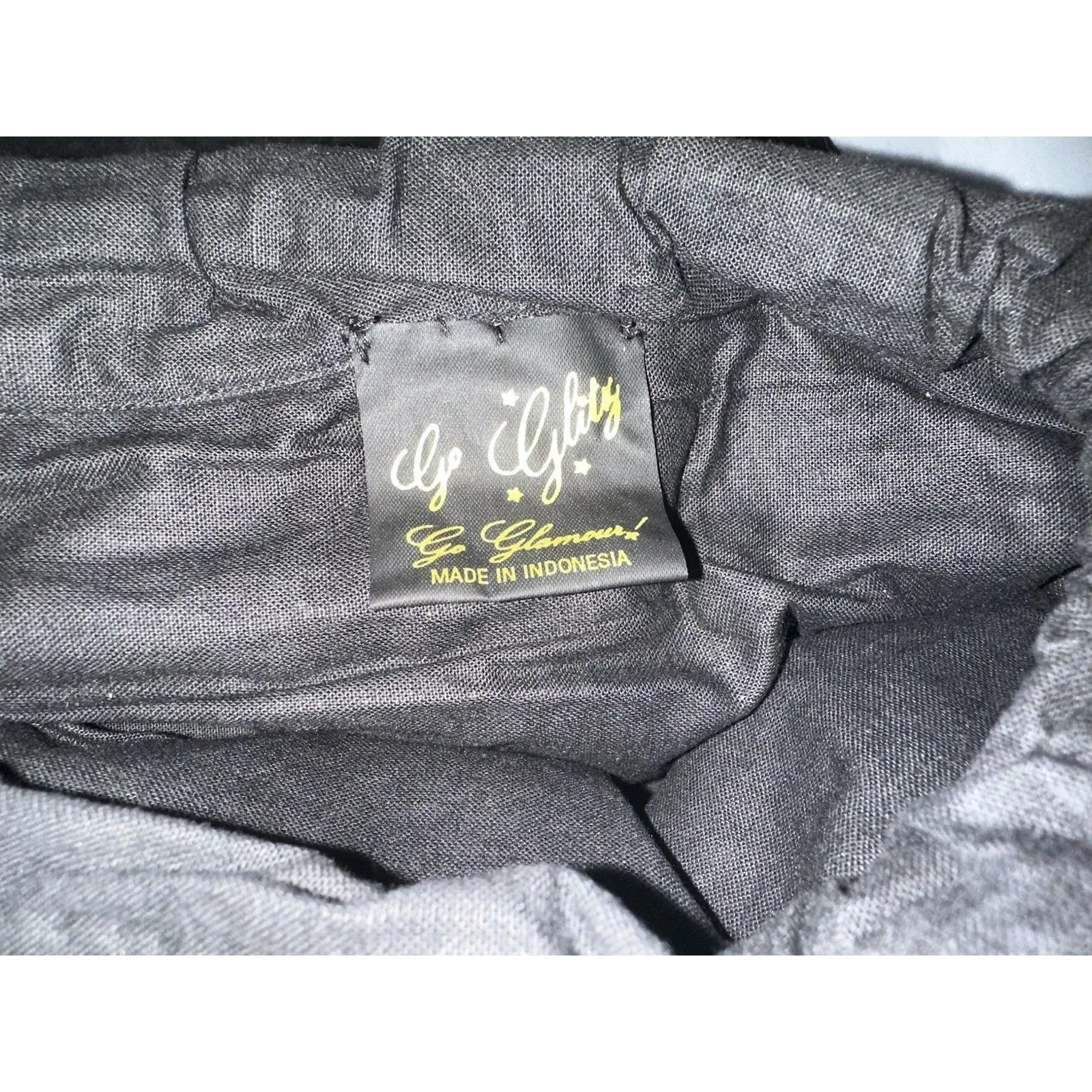 Go Glitzy Go Glamour Black Sequin Soft Backpack Sequins Sparkle - Image 10