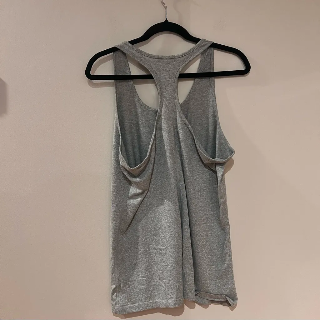 Nike Dri Fit Green/Gray Tank Top - Image 3