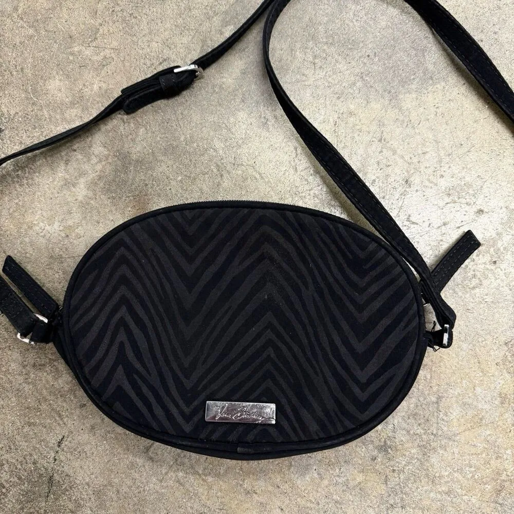 Vera Bradley zebra print crossbody oval bag - Image 2