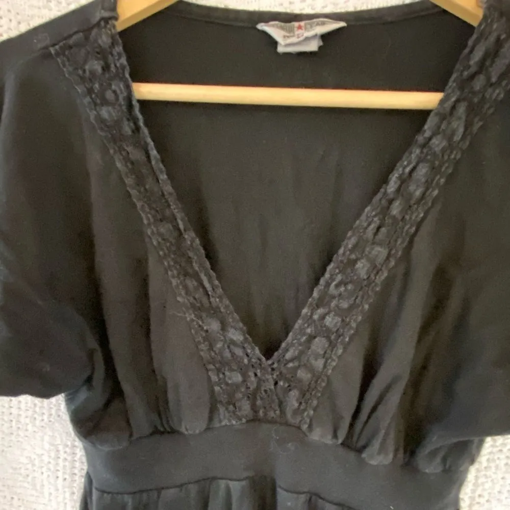 Hard Tail Forever Black Top Size M - Image 2