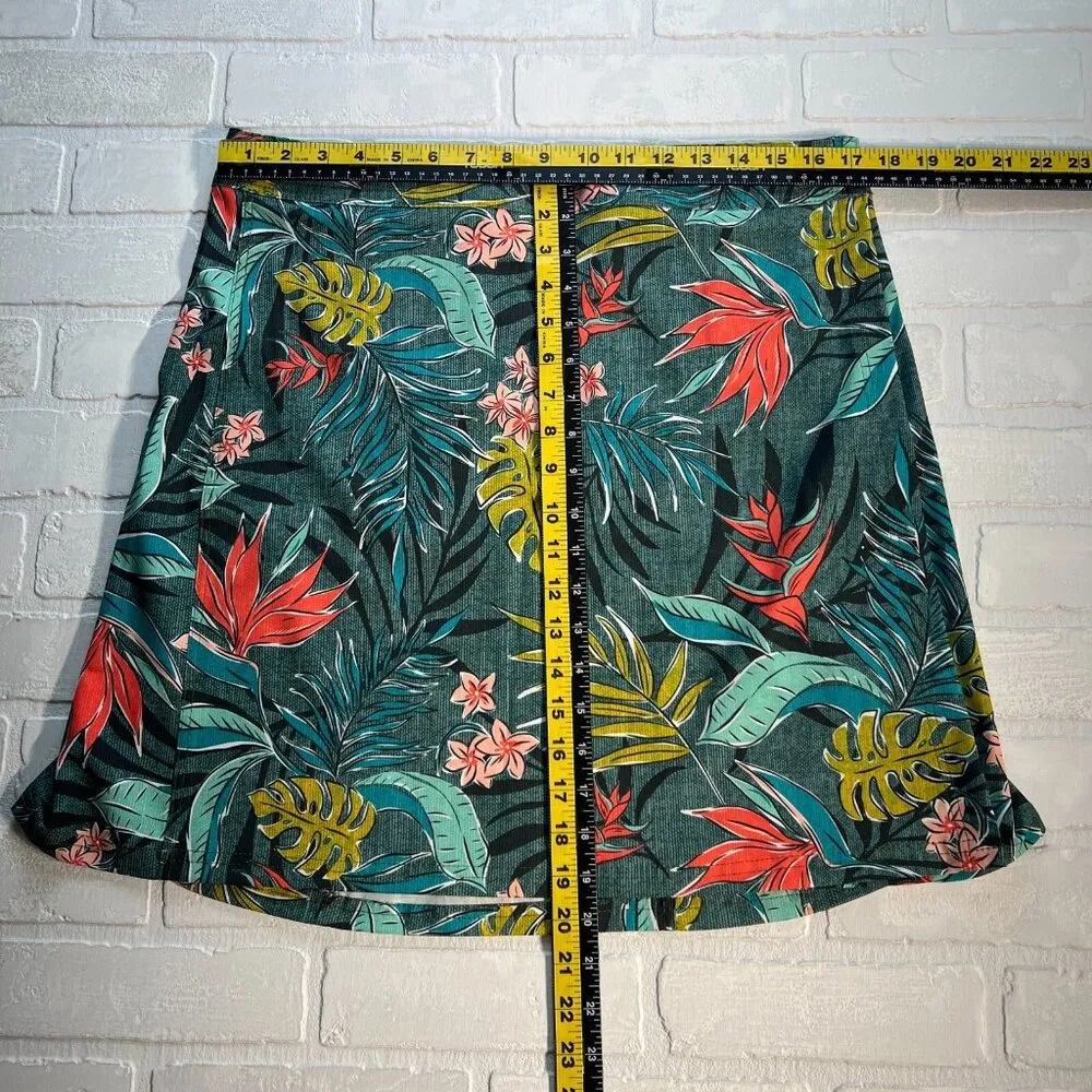 Rip Skirt Hawaii Wrap Skirt Women Large Multicolor Bali Jungle Cover Up Length 2 - Image 2