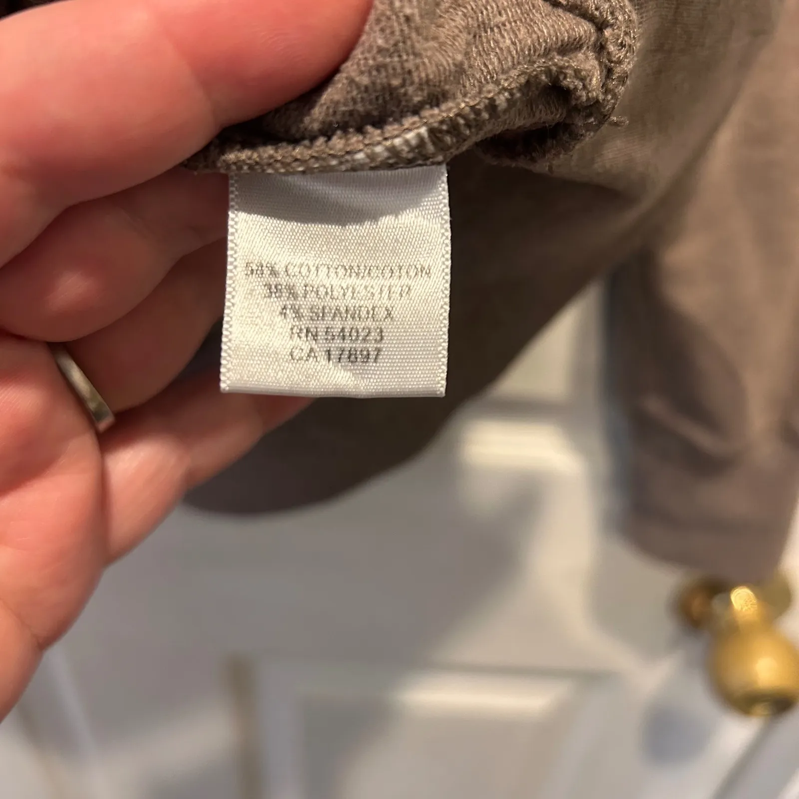 Banana Republic Women's Brown Snap Cowl Neck Hoodie Sweatshirt Size Large‎ - Image 6