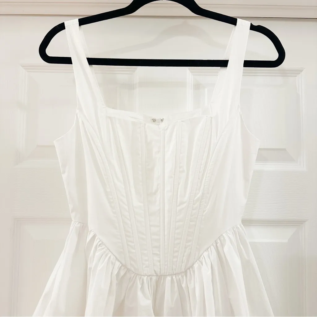 NEW Talulah Madi Nelson Sloane Corset Dress Landscape White sz Small - Image 7