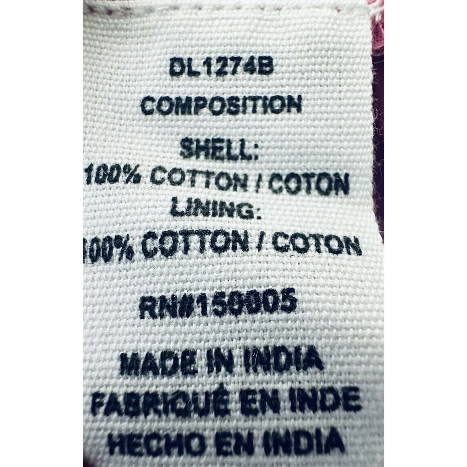 NWT Maisie Floral Ballon 3/4 Sleeve 100% Cotton Minidress Pink Ethnic Size Large - Image 13