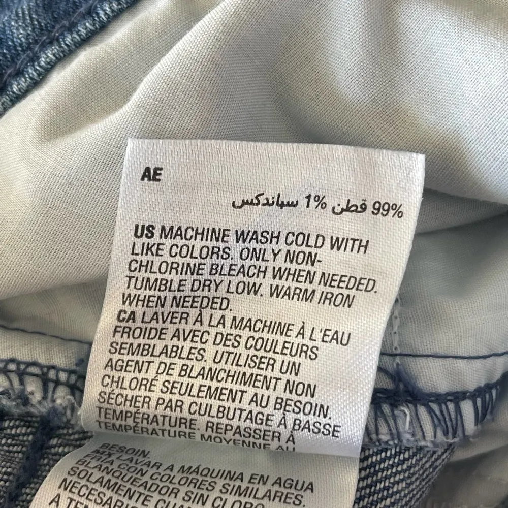 INC SZ 10/30 Tapered Cuffed Ankle Jeans High-Rise Stretch Medium Wash Indigo New - Image 10