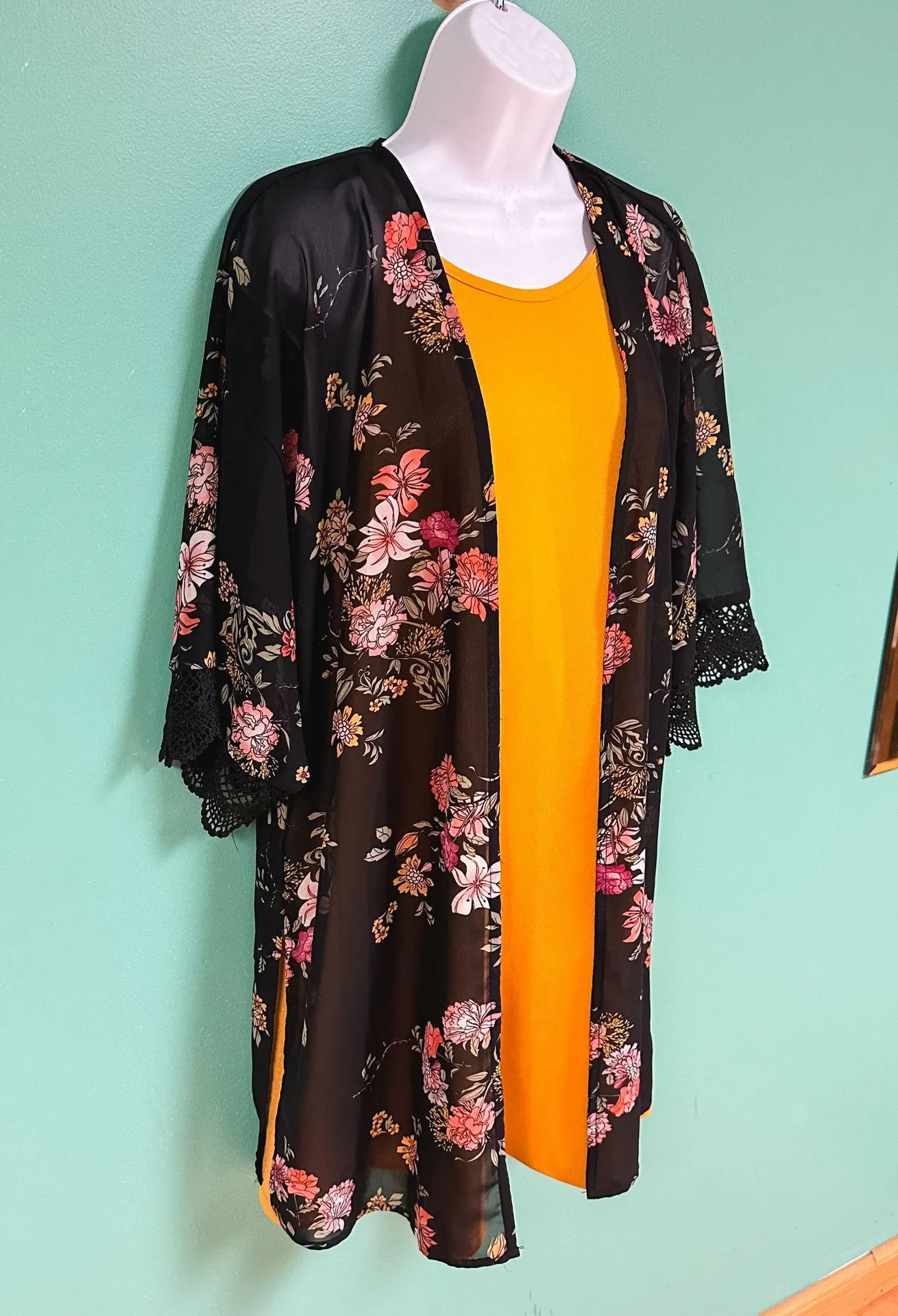 Wallflower 2-Piece Dress & Kimono Outfit - Image 3