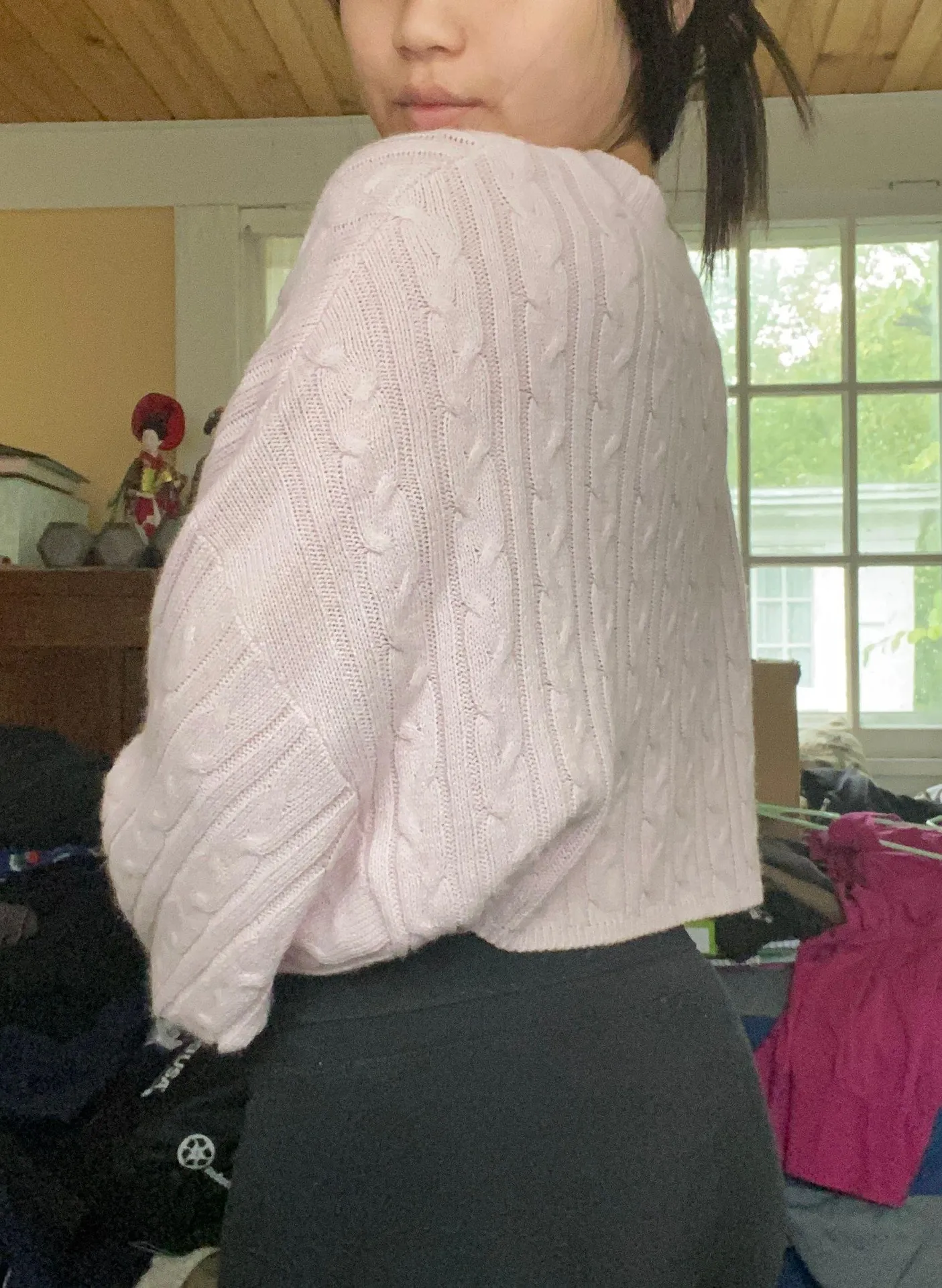 cropped sweater - Image 4