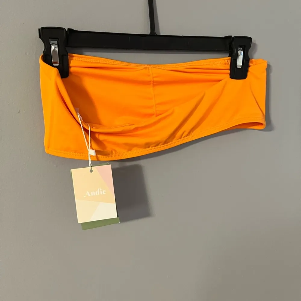 NWT Andie Bikini Mango- Rio Bandeau Top & Banded Cheeky Bottoms - Image 6
